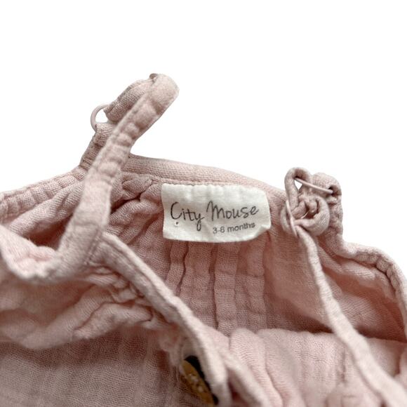 City Mouse Organic Muslin Tank Top Size 3-6m - Picture 3 of 3